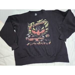 GM General Officially Licensed Pontiac Firebird Retro Sweatshirt Y2k Retro